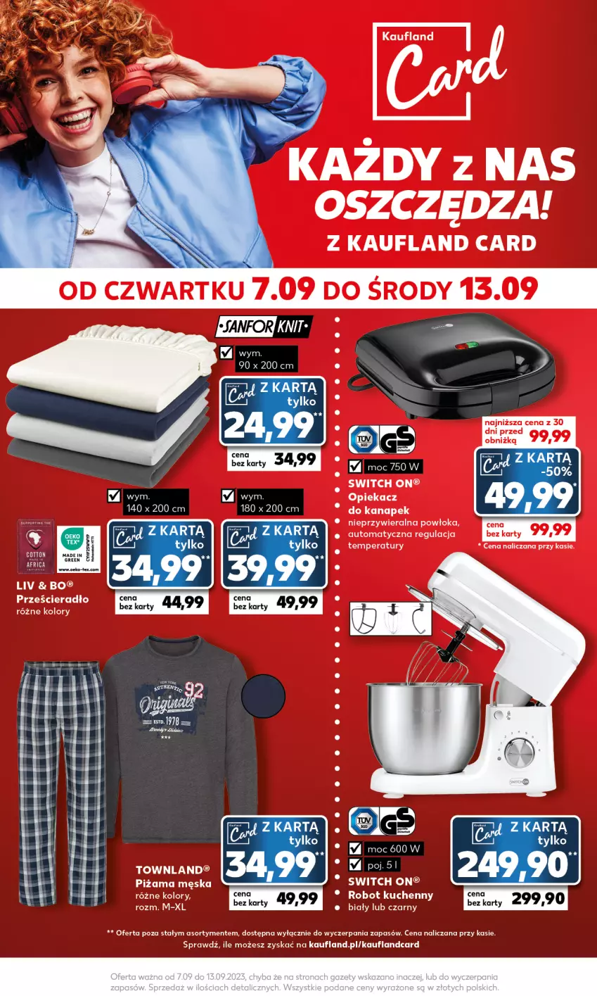 Gazetka promocyjna Kaufland - Mocny Start - ważna 11.09 do 13.09.2023 - strona 22 - produkty: Piżama, Robot