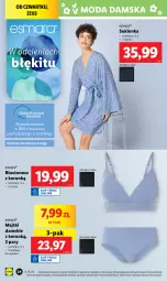 Gazetka promocyjna Lidl - GAZETKA - Gazetka - ważna od 29.03 do 29.03.2025 - strona 26 - produkty: Majtki, Biustonosz, Moda, Sukienka