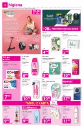 Gazetka promocyjna Hebe - Gazetka - ważna od 30.06 do 30.06.2021 - strona 10 - produkty: Patyczki kosmetyczne, Nivea Men, Emulsja, Gra, BIC, Lactacyd, Sensual, Dezodorant, Wilkinson Sword, Discreet, Krem przeciwzmarszczkowy, Velvet, Dove, Schauma, Mars, Chusteczki, Szampon, Podpaski, Chusteczki do higieny, Wkładki, Antyperspirant, Nivea