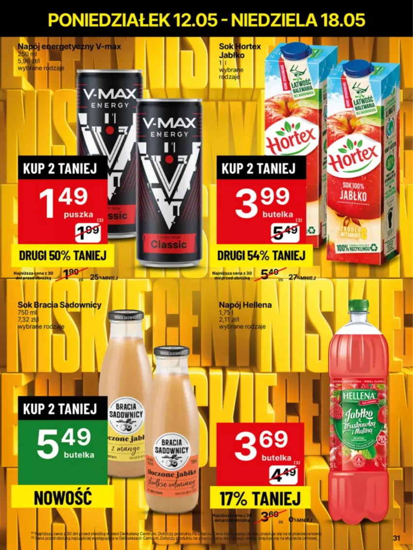 Gazetka promocyjna Delikatesy Centrum - Franczyza DC20 Poniedziałek - ważna 12.05 do 18.05.2025 - strona 31 - produkty: Sos