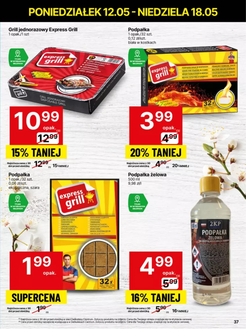 Gazetka promocyjna Delikatesy Centrum - Franczyza DC20 Poniedziałek - ważna 12.05 do 18.05.2025 - strona 37 - produkty: Grill, LG, Rum, Top