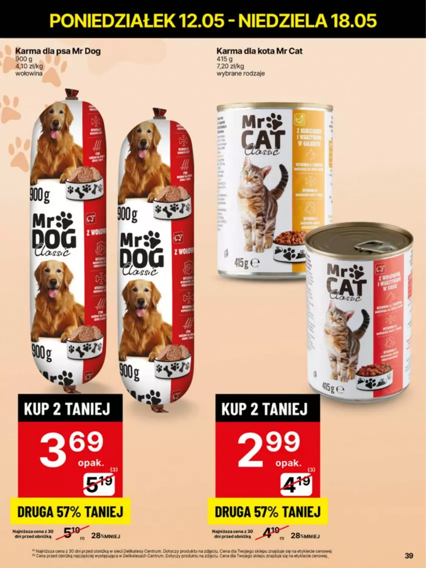 Gazetka promocyjna Delikatesy Centrum - Franczyza DC20 Poniedziałek - ważna 12.05 do 18.05.2025 - strona 39 - produkty: Rum, Wołowina