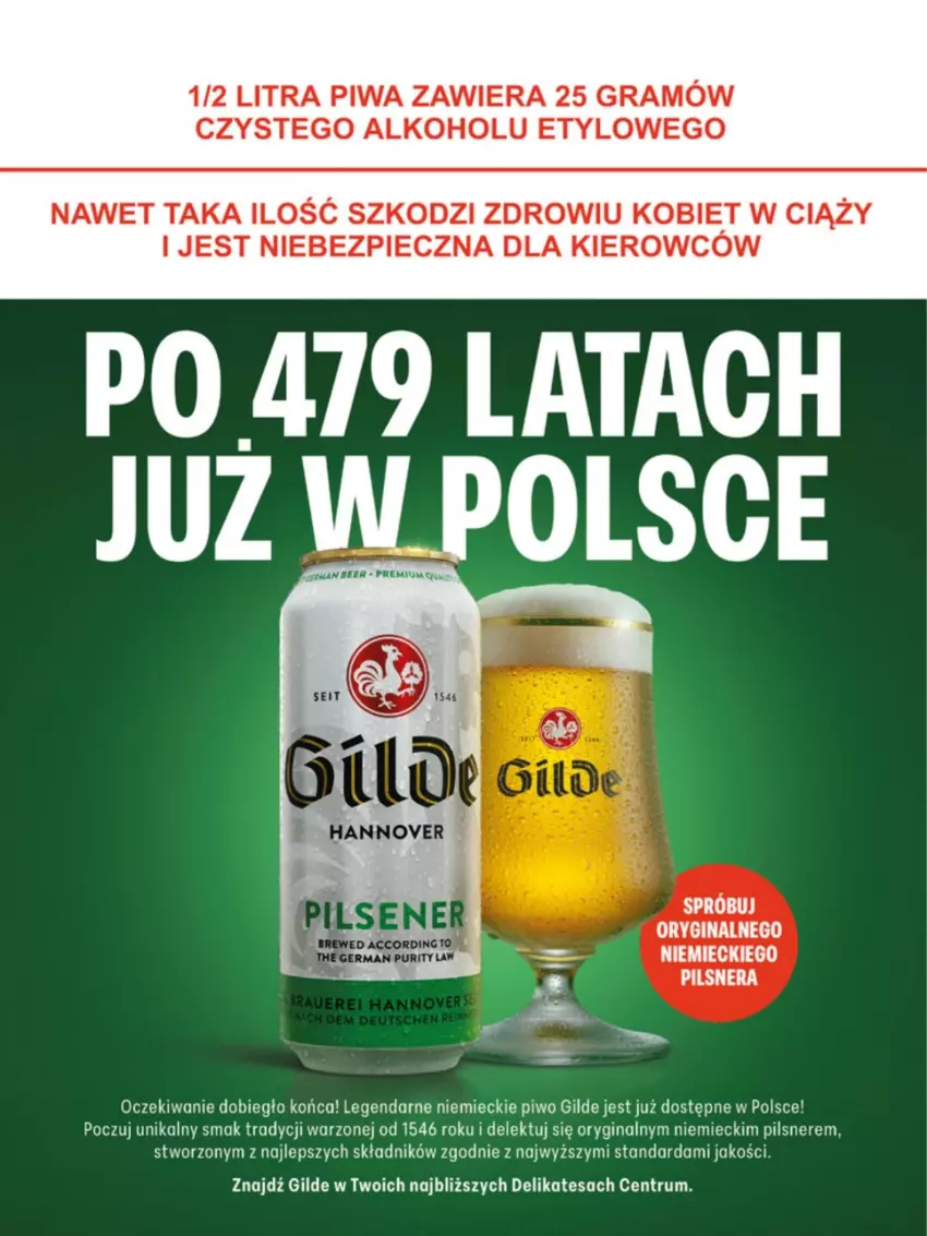 Gazetka promocyjna Delikatesy Centrum - Franczyza DC20 Poniedziałek - ważna 12.05 do 18.05.2025 - strona 40 - produkty: Gin, Gra, JBL, Piec, Piwa, Piwo, Rum