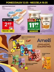 Gazetka promocyjna Delikatesy Centrum - Franczyza DC20 Poniedziałek - Gazetka - ważna od 18.05 do 18.05.2025 - strona 28 - produkty: Krówki mleczne, Rum, Szal, Lody, Pianka w czekoladzie