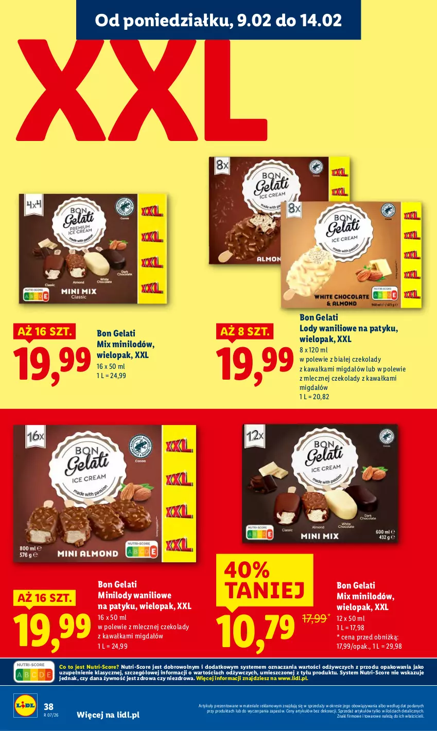 Gazetka promocyjna Lidl - GAZETKA - ważna 09.02 do 11.02.2026 - strona 38 - produkty: Kawa, Lody