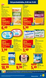 Gazetka promocyjna Lidl - GAZETKA - Gazetka - ważna od 11.02 do 11.02.2026 - strona 29 - produkty: Mozzarella, Ser, Pur, Kawa, Sałat, Serek, Pilos, Camembert, Edam, Mimolette