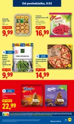 Gazetka promocyjna Lidl - GAZETKA - Gazetka - ważna od 11.02 do 11.02.2026 - strona 33 - produkty: Por, Kuchnia, Truskawki, Pizza, Maliny, Pizza margherita, Owoce, Milka, Fa