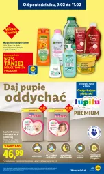 Gazetka promocyjna Lidl - GAZETKA - Gazetka - ważna od 11.02 do 11.02.2026 - strona 45 - produkty: Por, O Bag, Garnier, Fa