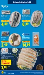 Gazetka promocyjna Lidl - GAZETKA - Gazetka - ważna od 11.02 do 11.02.2026 - strona 50 - produkty: Tusz, Krewetki, Mintaj, Sandacz