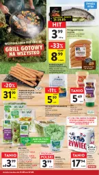 Gazetka promocyjna Intermarche - Gazetka promocyjna - Gazetka - ważna od 27.05 do 27.05.2026 - strona 14 - produkty: Piwa, Piwo, Sos, Ser, Por, Gra, Kiełbaski śląskie, Ryba, Sałat, Pstrąg, Grill, Masło, Kiełbasa, Szpinak, Kiełbasa śląska