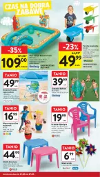 Gazetka promocyjna Intermarche - Gazetka promocyjna - Gazetka - ważna od 27.05 do 27.05.2026 - strona 40 - produkty: Kaktus, Stolik, Parasol, Limonka, Dzieci, Krzesło, Dźwig