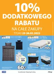 Gazetka promocyjna Jysk - Oferta tygodnia - Gazetka - ważna od 08.03 do 08.03.2022 - strona 25 - produkty: Sok, Pościel, Kosz, Poszewka, Materac, Tera, Wełna, Komplet pościeli, Materac piankowy