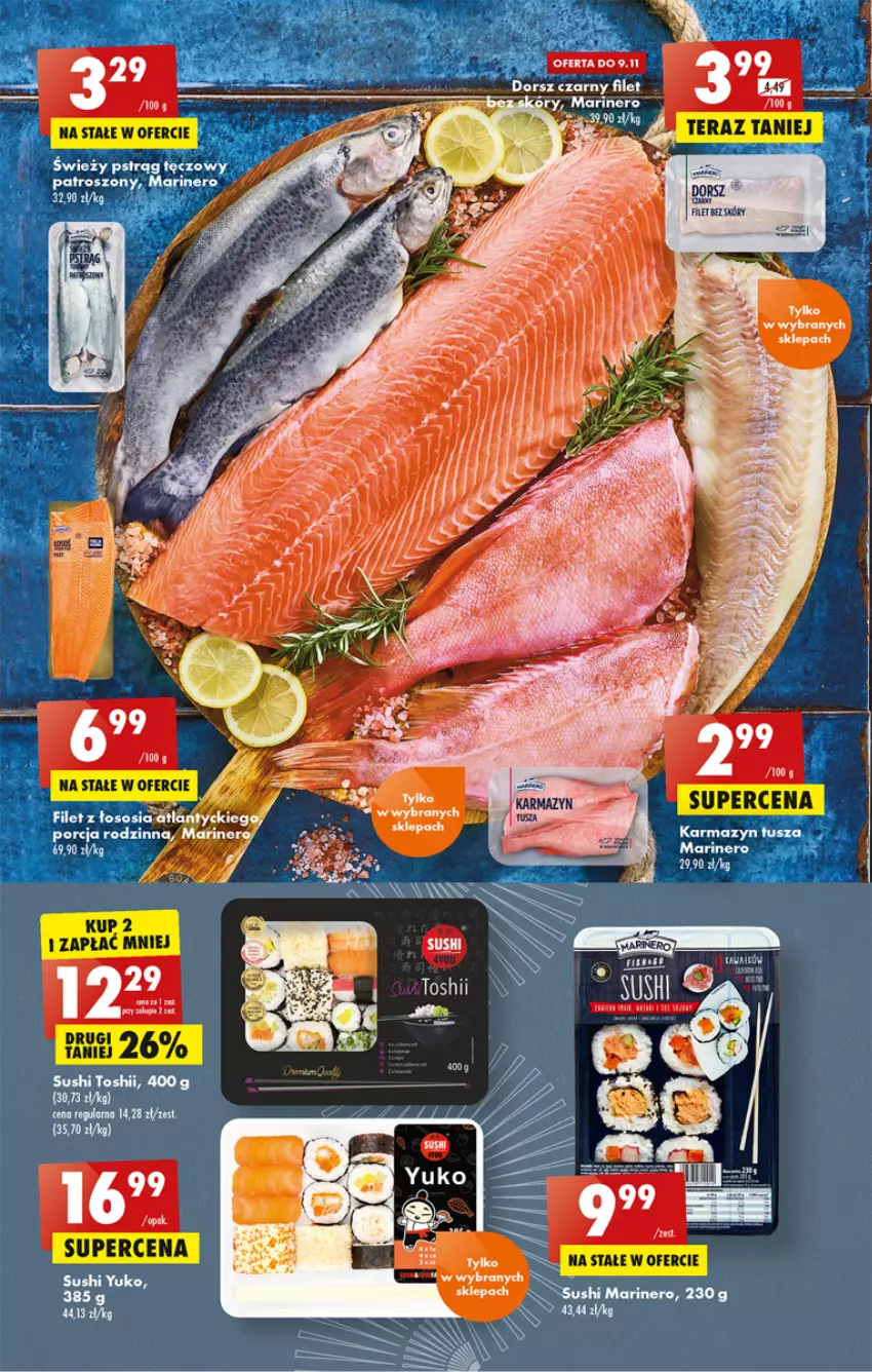 Gazetka promocyjna Biedronka - W tym tygodniu P - ważna 07.11 do 12.11.2022 - strona 17 - produkty: Por, Sos, Sushi