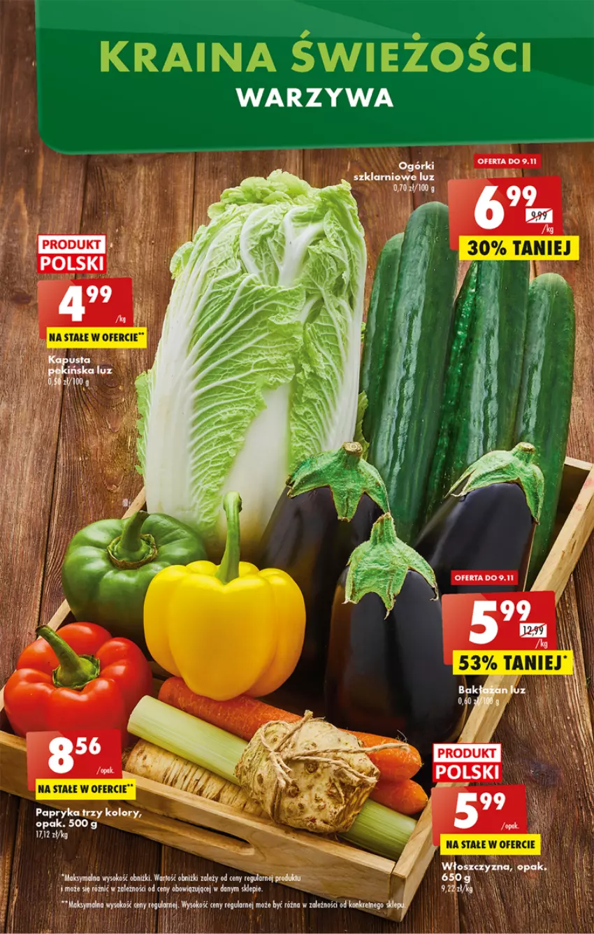 Gazetka promocyjna Biedronka - W tym tygodniu P - ważna 07.11 do 12.11.2022 - strona 7 - produkty: Papryka, Warzywa