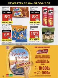 Gazetka promocyjna Delikatesy Centrum - Franczyza DC26 Czwartek - Gazetka - ważna od 02.07 do 02.07.2025 - strona 35 - produkty: Pistacje, Ciastka, Rum, Jeżyki, Chrupki, Pringles