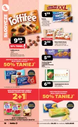 Gazetka promocyjna Netto - Od Poniedziałku - Gazetka - ważna od 01.03 do 01.03.2025 - strona 18 - produkty: Ciastka, Gra, Prince Polo, Kinder Bueno, Kisiel, Słodka Chwila, Kawa, Wafle, Czekolada, Toffifee, Baton, Knoppers, Merci, Kinder, Milka