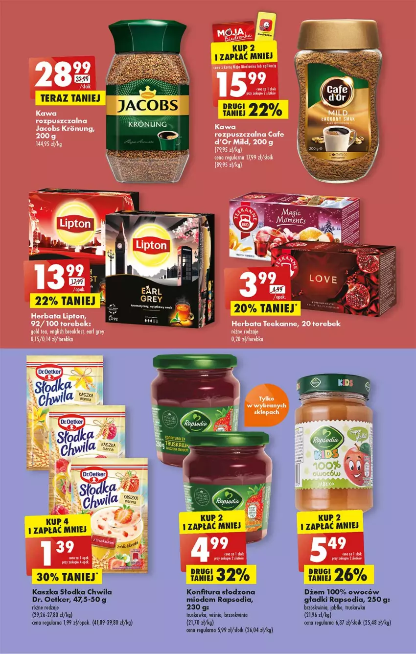 Gazetka promocyjna Biedronka - Mikołaj - ważna 05.12 do 11.12.2022 - strona 29 - produkty: Dr. Oetker, Dżem, Gra, Konfitura, Ocet, Słodka Chwila