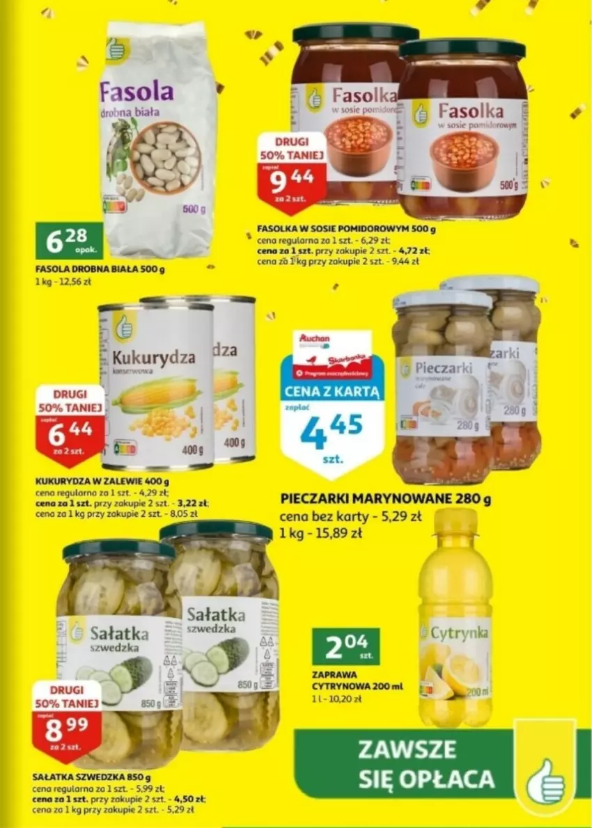 Gazetka promocyjna Auchan - ważna 27.12 do 31.12.2024 - strona 14 - produkty: Fa, Fasola, Kukurydza, Piec, Sałat, Sałatka, Ser, Sos