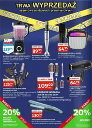 Gazetka promocyjna Auchan - Gazetka - ważna od 31.12 do 31.12.2024 - strona 17 - produkty: Top, Blender, Remington, Głośnik, Lokówka, Bielizna, Dzieci, Suszarka