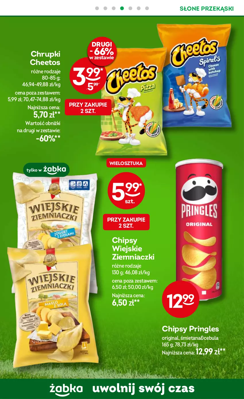 Gazetka promocyjna Żabka - ważna 19.06 do 02.07.2024 - strona 25 - produkty: Cebula, Cheetos, Chipsy, Chrupki, Gin, Pringles