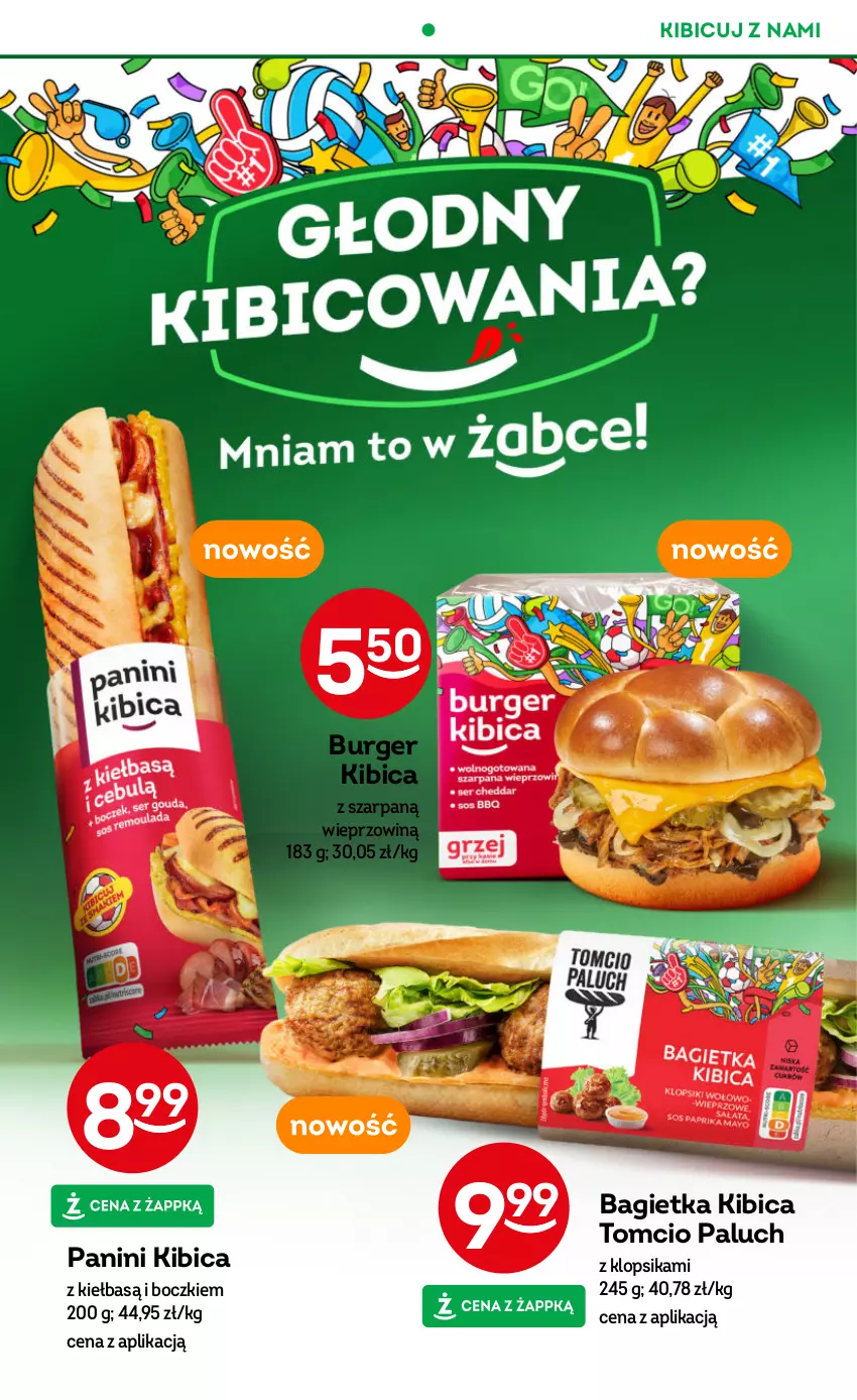 Gazetka promocyjna Żabka - ważna 19.06 do 02.07.2024 - strona 7 - produkty: Bagietka, BIC, Burger