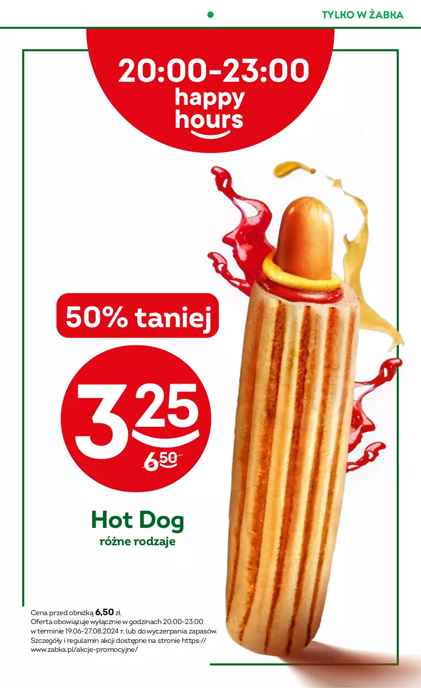 Gazetka promocyjna Żabka - ważna 19.06 do 02.07.2024 - strona 8 - produkty: Hot dog