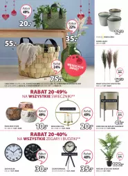 Gazetka promocyjna Jysk - Oferta tygodnia - Gazetka - ważna od 23.12 do 23.12.2021 - strona 13 - produkty: Koc, Gra, Budzik, Kosz, Doniczka na rośliny, Zegar, Roślina sztuczna, Kubek