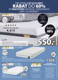 Gazetka promocyjna Jysk - Oferta tygodnia - Gazetka - ważna od 23.12 do 23.12.2021 - strona 4 - produkty: Top, Sok, Materac, Tera, Moda, Materac piankowy, LG, Fa
