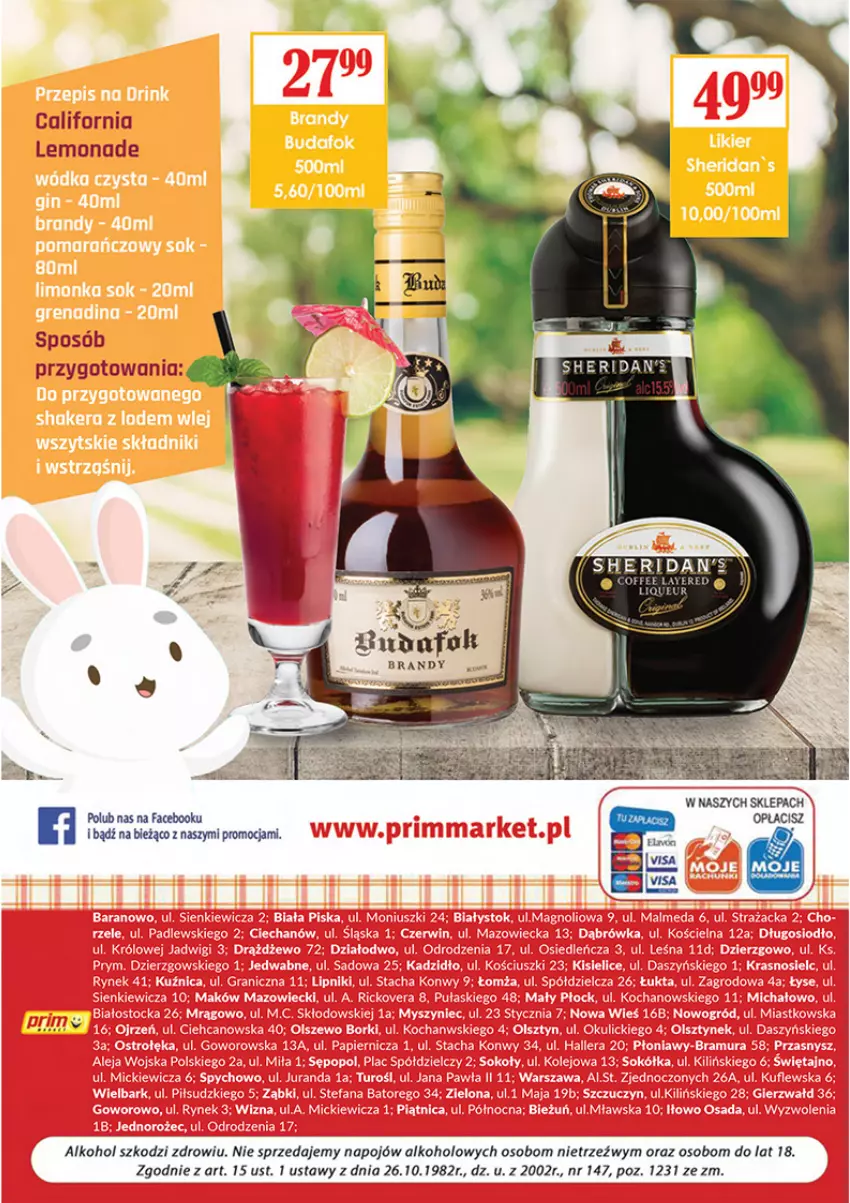 Gazetka promocyjna Prim Market - Gazetka - ważna 01.04 do 30.04.2021 - strona 8 - produkty: Brandy, Fa