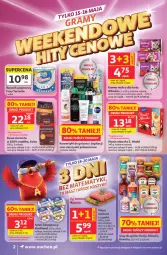 Gazetka promocyjna Auchan - 30 Lat Supermarket - Gazetka - ważna od 20.05 do 20.05.2026 - strona 2 - produkty: Sos, Ser, Papier, Kawa ziarnista, Whiskas, Kawa, Serek kanapkowy, Serek, Mleczko, Ręcznik, Ptasie mleczko, Hochland, Foxy, E. Wedel, Grill