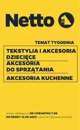 Gazetka promocyjna Netto - Akcesoria i dodatki - Gazetka - ważna od 13.09 do 13.09.2023 - strona 1 - produkty: Dzieci