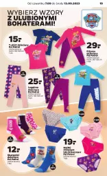 Gazetka promocyjna Netto - Akcesoria i dodatki - Gazetka - ważna od 13.09 do 13.09.2023 - strona 3 - produkty: Gin, Majtki, Karp, T-shirt, Skarpetki, Tera, Legginsy, Dzieci, Psi Patrol, Piżama