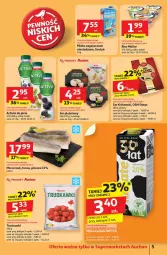 Gazetka promocyjna Auchan - Pewność niskich cen Supermarket - Gazetka - ważna od 05.11 do 05.11.2025 - strona 5 - produkty: Glazura, Ser, Królewski, Truskawki, Kiwi, Activia, Tusz, Camembert, Mleko zagęszczone, Ser pleśniowy, Lazur, Mleko, LG