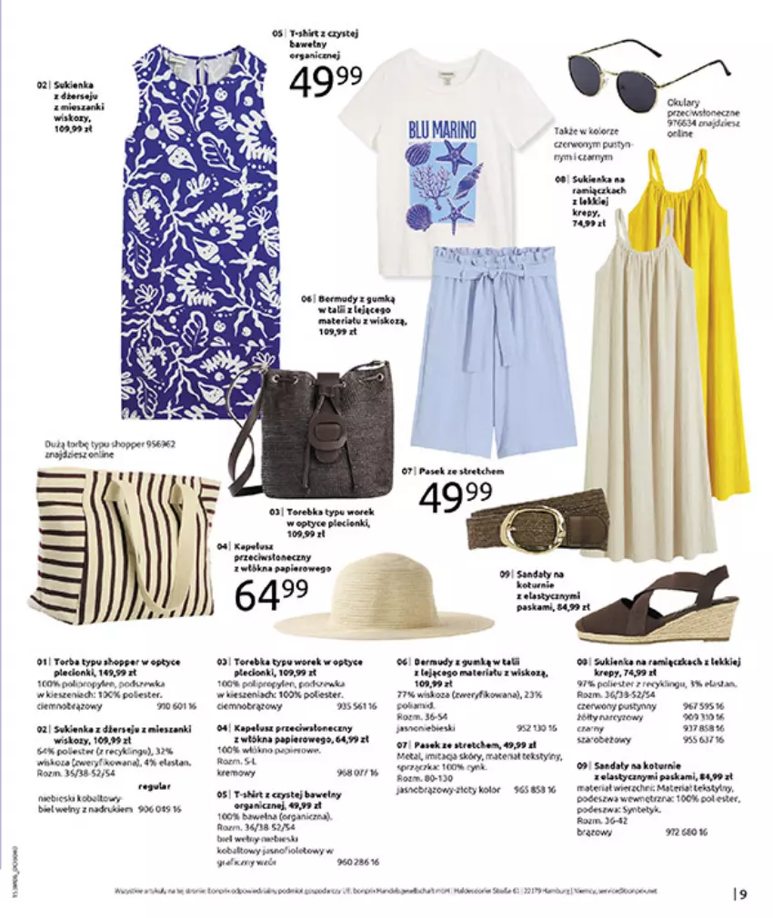 Gazetka promocyjna Bonprix - RELAKS NAD MORZEM - ważna 01.07 do 13.07.2026 - strona 11 - produkty: Dada, Fa, Gala, Gin, Gra, HP, Kawa, Kuweta, LG, Papier, Piec, Torba, Torebka