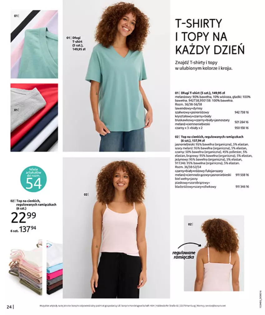 Gazetka promocyjna Bonprix - RELAKS NAD MORZEM - ważna 01.07 do 13.07.2026 - strona 26 - produkty: AEG, Brit, Brita, Sól, T-shirt, Top