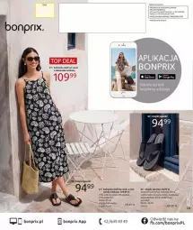 Gazetka promocyjna Bonprix - RELAKS NAD MORZEM - Gazetka - ważna od 13.07 do 13.07.2026 - strona 124 - produkty: Klapki, Mars, Sukienka