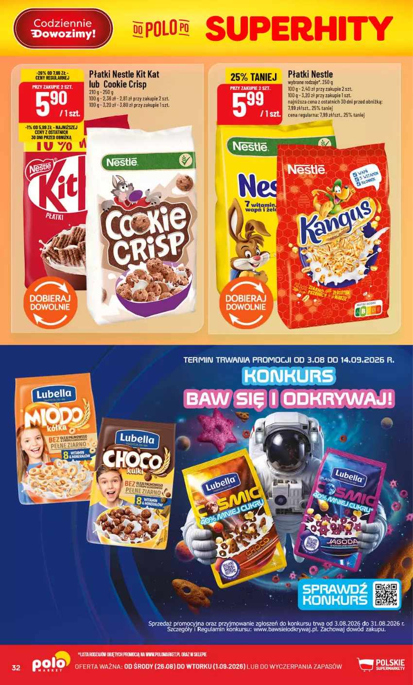 Gazetka promocyjna PoloMarket - Gazetka POLOmarket - ważna 26.08 do 01.09.2026 - strona 32 - produkty: Kit Kat