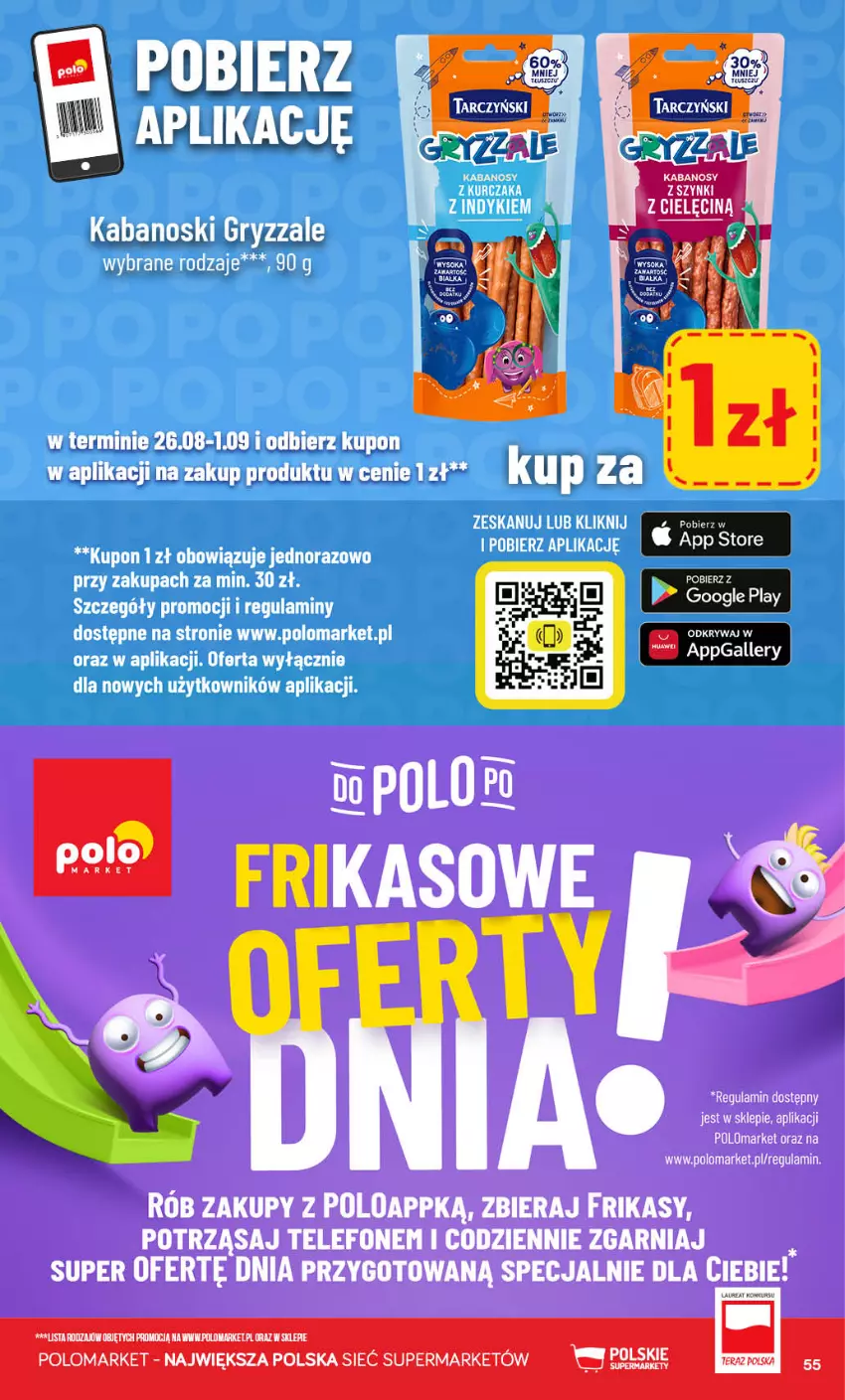 Gazetka promocyjna PoloMarket - Gazetka POLOmarket - ważna 26.08 do 01.09.2026 - strona 55 - produkty: Kabanos, Tera