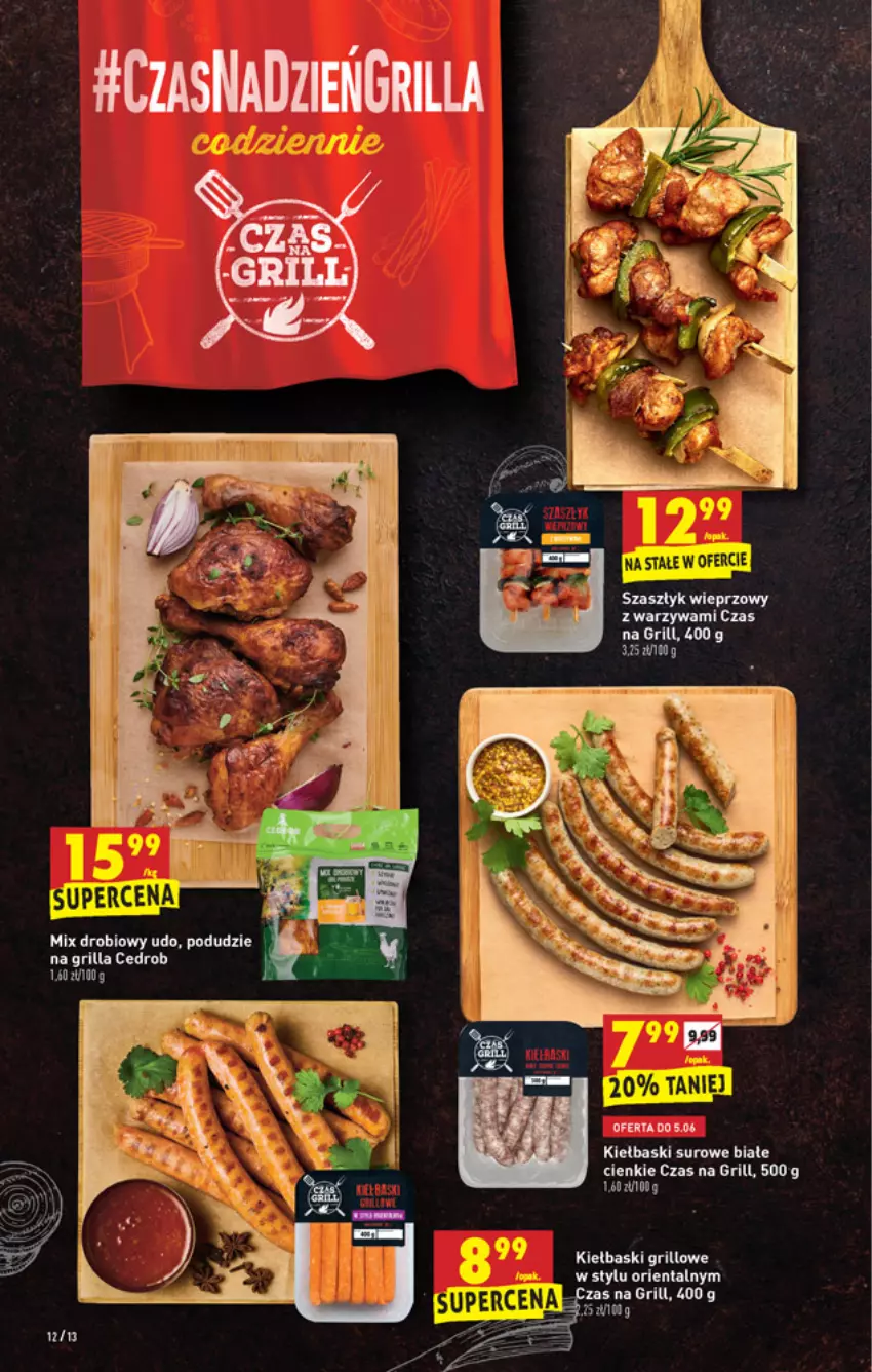 Gazetka promocyjna Biedronka - Długi weekend - ważna 02.06 do 09.06.2021 - strona 12 - produkty: Grill, Warzywa