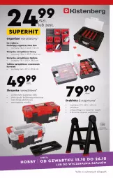 Gazetka promocyjna Biedronka - Okazje tygodnia - Gazetka - ważna od 26.10 do 26.10.2022 - strona 23 - produkty: Top, Inka, Skrzynka narzędziowa, Organizer, Tablica narzędziowa, Optima