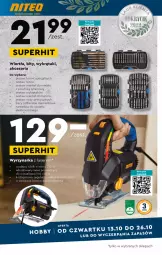 Gazetka promocyjna Biedronka - Okazje tygodnia - Gazetka - ważna od 26.10 do 26.10.2022 - strona 27 - produkty: Top, Noż, Tytan, Zestaw wierteł