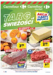 Gazetka promocyjna Carrefour - Gazetka Targ świeżości - Gazetka - ważna od 04.02 do 04.02.2023 - strona 1 - produkty: Mięso mielone, Kosz, Schab wieprzowy, Mięso