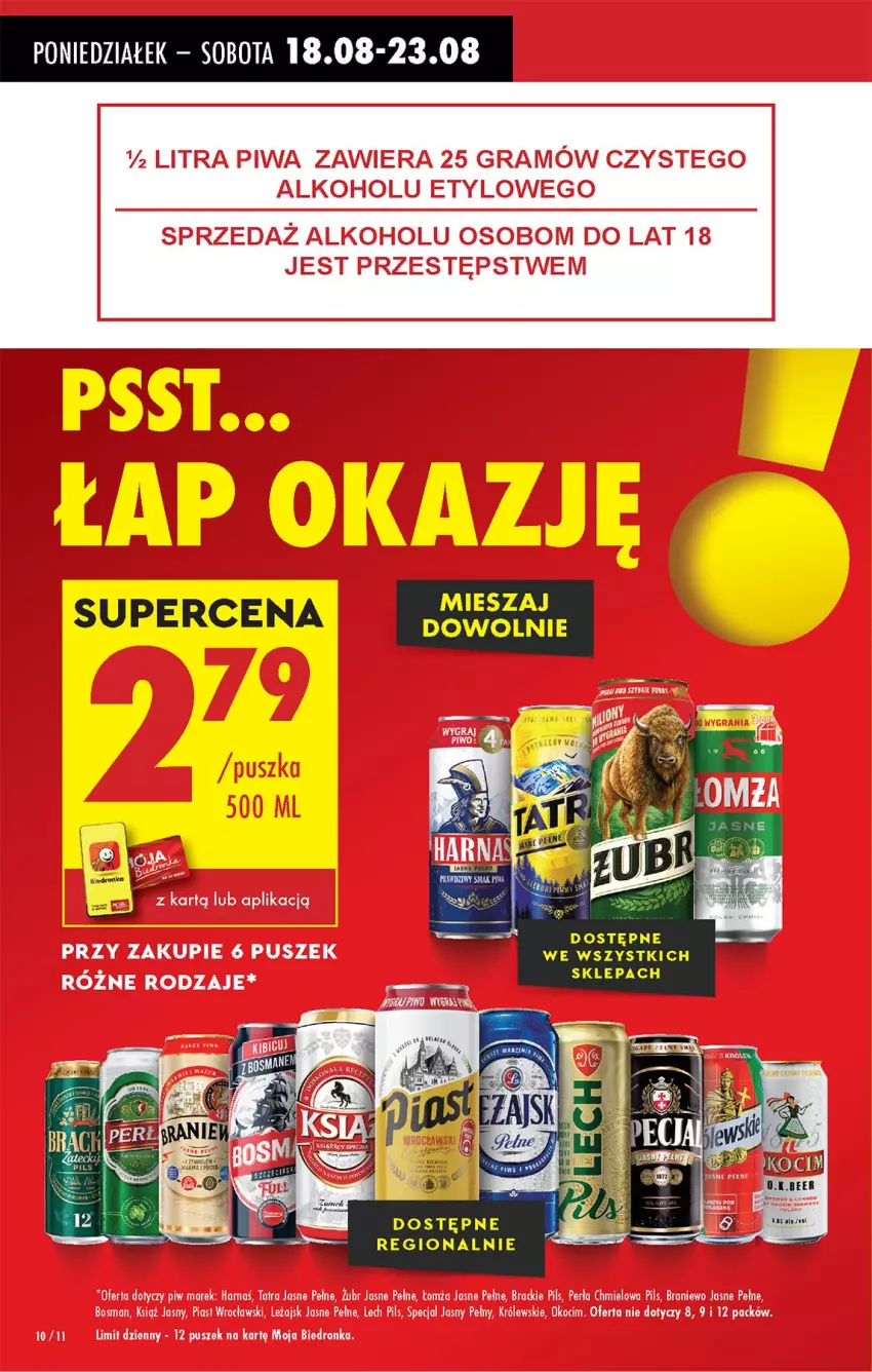 Gazetka promocyjna Biedronka - Od Poniedziałku - ważna 18.08 do 23.08.2025 - strona 10