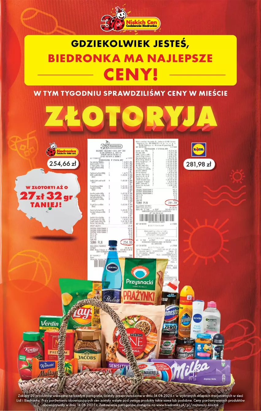 Gazetka promocyjna Biedronka - Od Poniedziałku - ważna 18.08 do 23.08.2025 - strona 12 - produkty: Kosz, Por