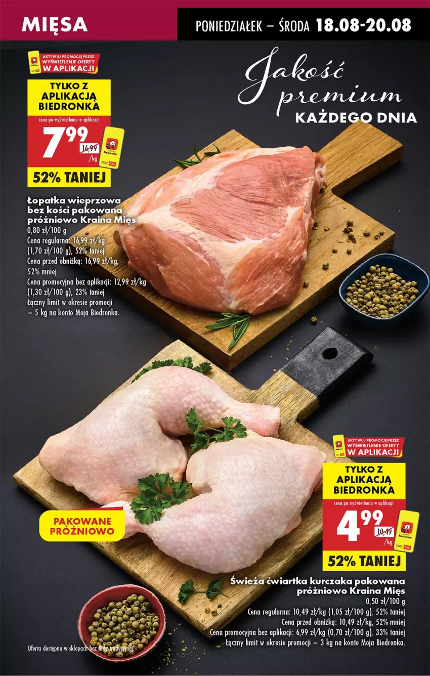 Gazetka promocyjna Biedronka - Od Poniedziałku - ważna 18.08 do 23.08.2025 - strona 23 - produkty: Kurczak