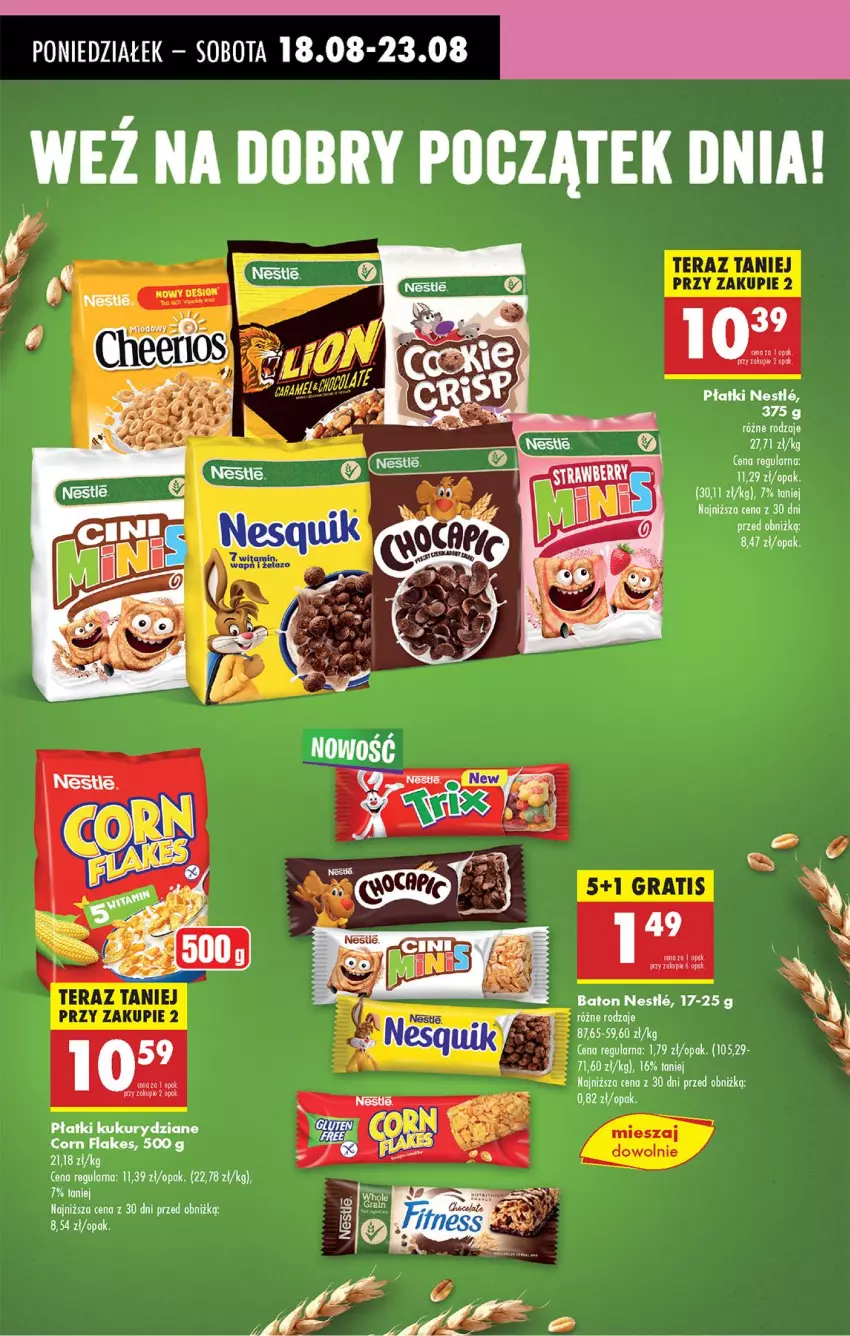 Gazetka promocyjna Biedronka - Od Poniedziałku - ważna 18.08 do 23.08.2025 - strona 47 - produkty: Corn flakes, Rura, Tera