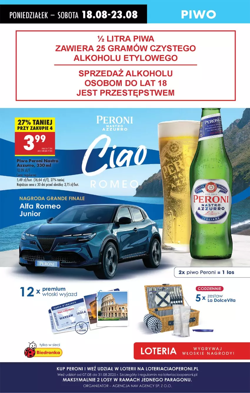 Gazetka promocyjna Biedronka - Od Poniedziałku - ważna 18.08 do 23.08.2025 - strona 53 - produkty: Gra, Gry, Piwa, Piwo, Rama