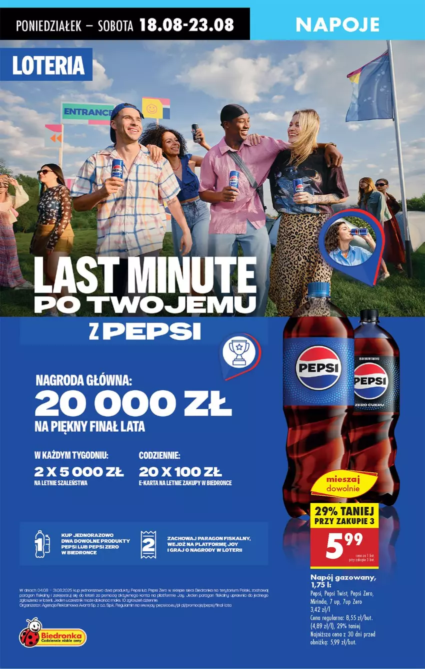 Gazetka promocyjna Biedronka - Od Poniedziałku - ważna 18.08 do 23.08.2025 - strona 71 - produkty: Dior, Fa, Mirinda