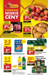 Gazetka promocyjna Biedronka - Od Poniedziałku - Gazetka - ważna od 23.08 do 23.08.2025 - strona 1 - produkty: Domestos, Ser, Parówki, Kret, Ziemniaki, Płyn do wc, Gouda, Jacobs, Berlinki, Nektar
