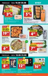 Gazetka promocyjna Biedronka - Od Poniedziałku - Gazetka - ważna od 23.08 do 23.08.2025 - strona 26 - produkty: Halibut, Sos, Por, Koc, Krewetki, Mintaj, Dorsz, LG, Fa